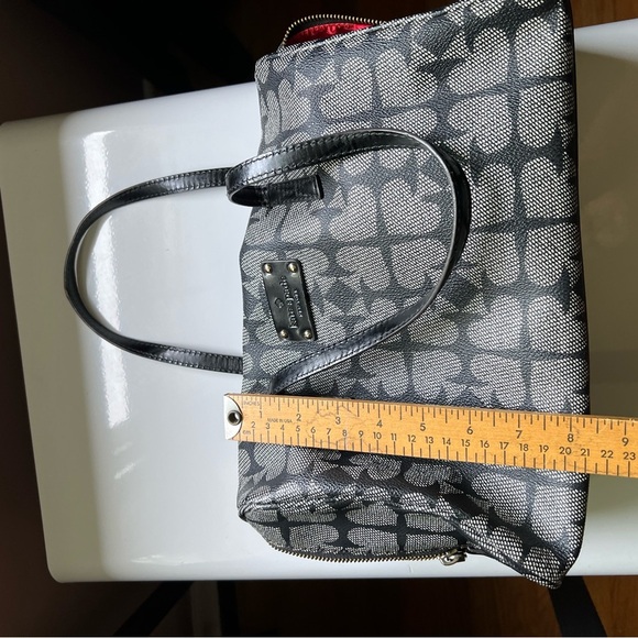 Kate Spade Kaleigh Pebbled Ace of Spades - Picture 8 of 8